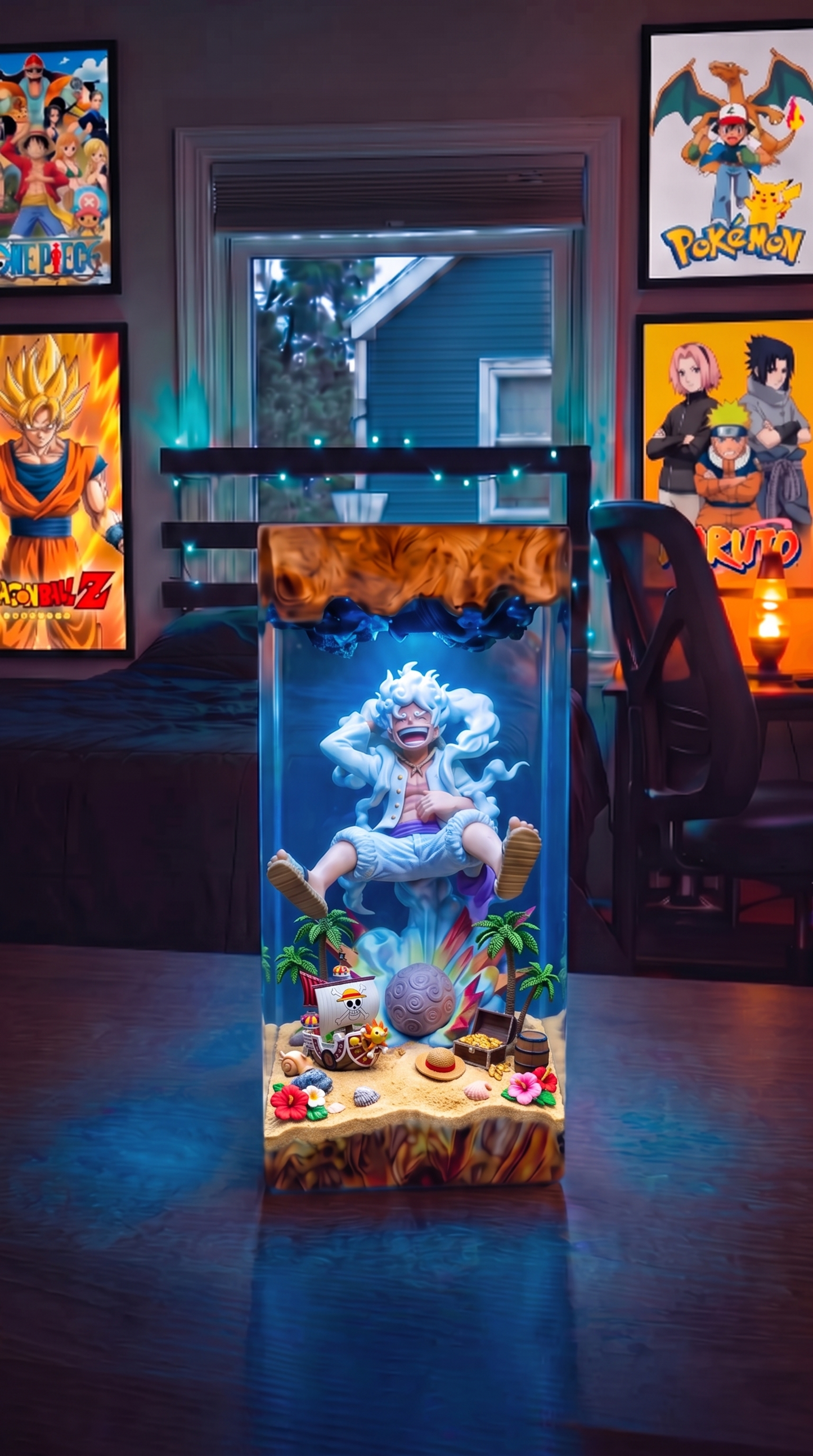 Anime Resin Lamps