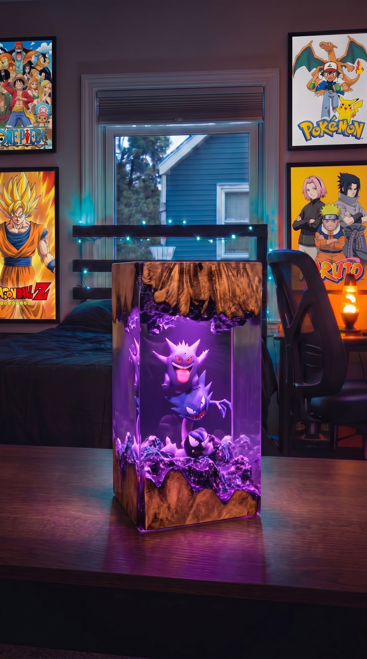 Anime Resin Lamps