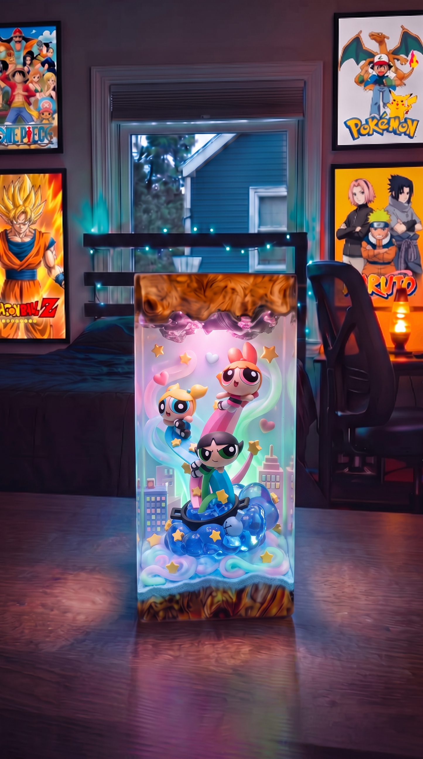 Anime Resin Lamps