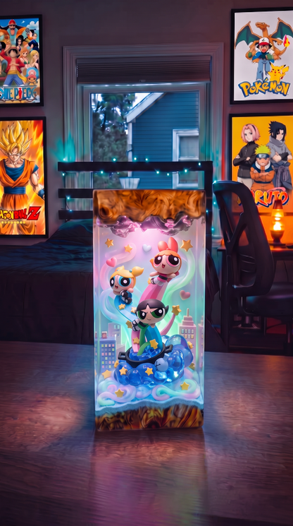 Anime Resin Lamps