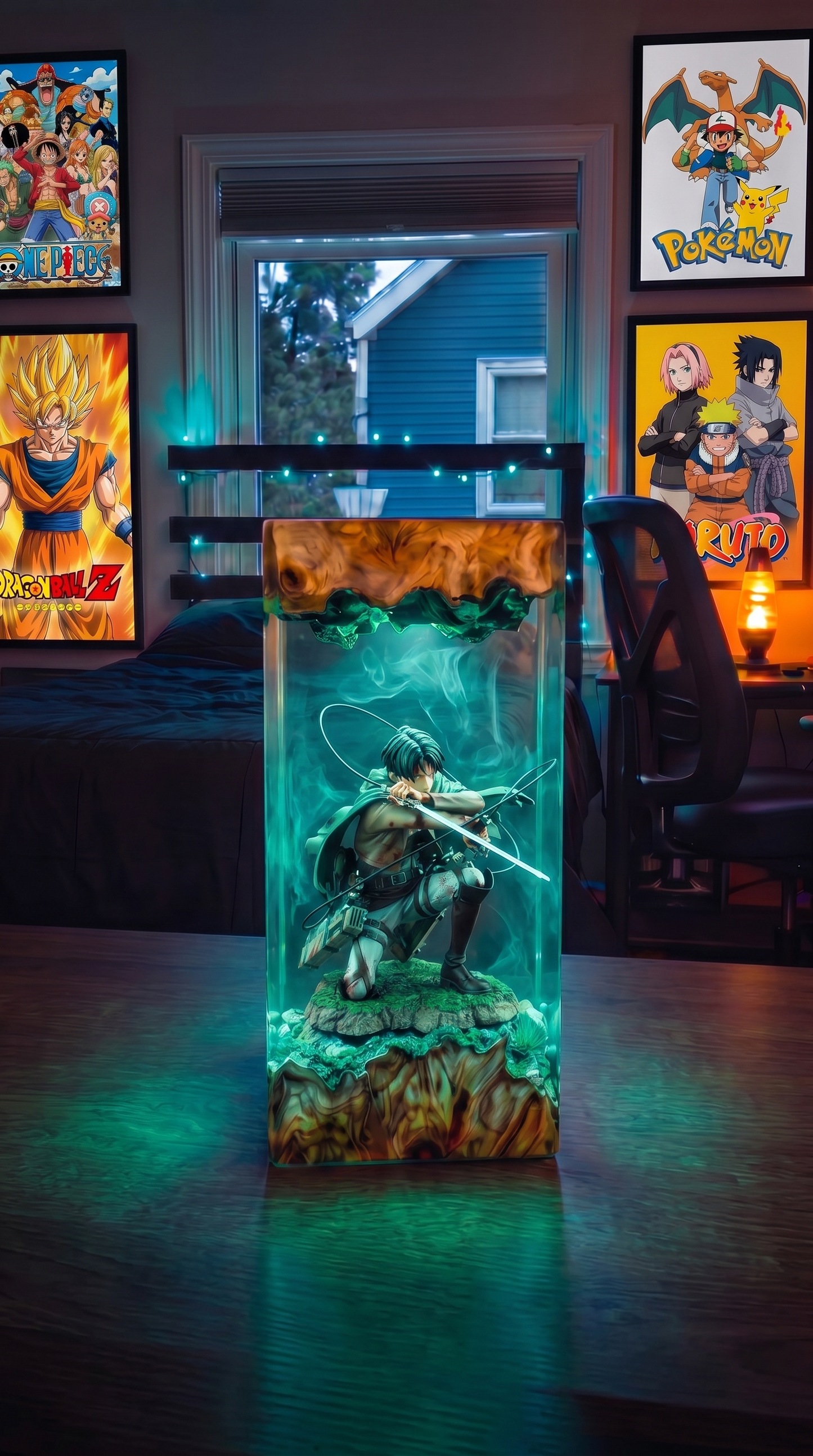 Anime Resin Lamps